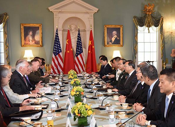  特朗普会见杨洁篪，中方：愿同美方沟通协调推动解决朝核问题