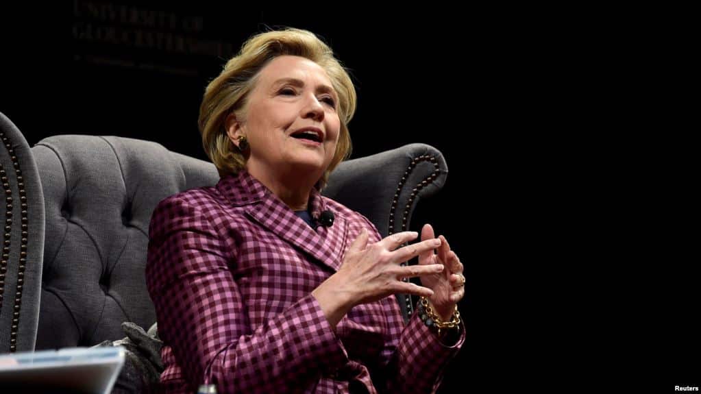  希拉里·克林顿：习近平集权与川普的国际收缩都引发担忧