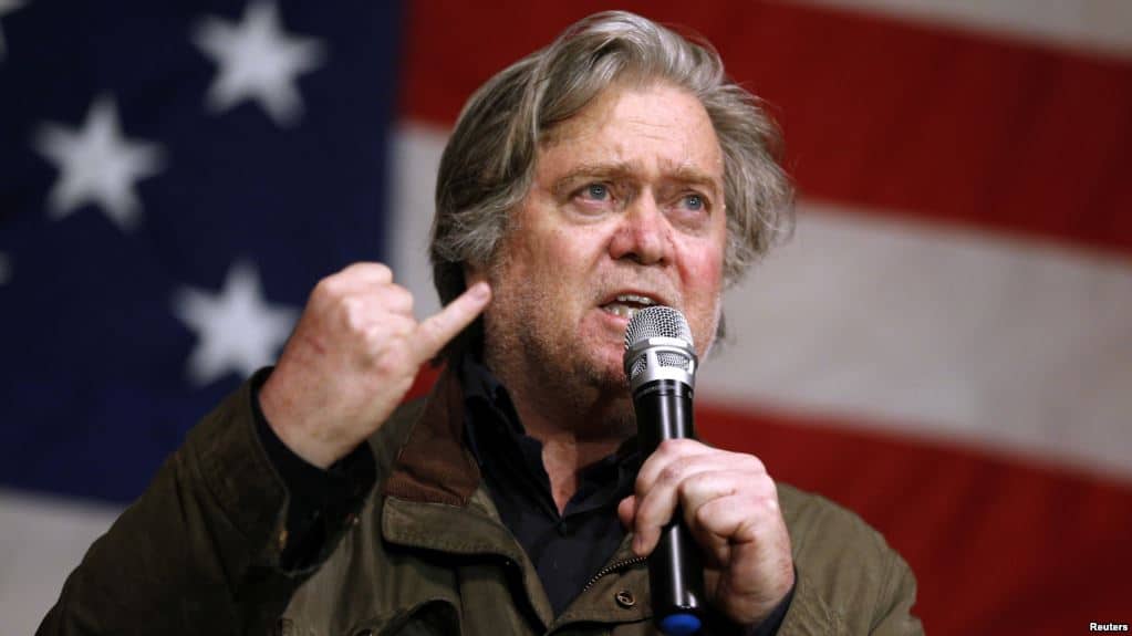  班农：美国对中国崛起的绥靖政策非常危险