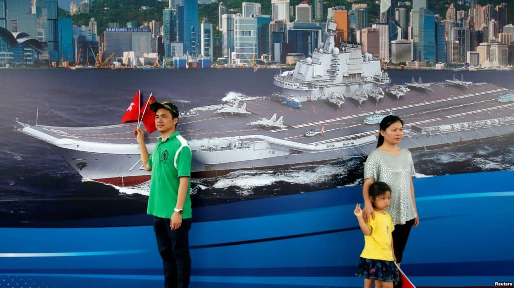  川普专注朝鲜 中国忙着进军南中国海