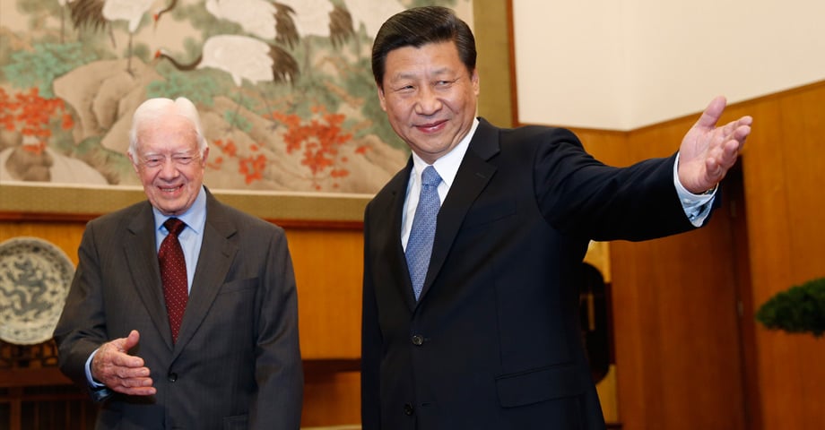  美国前总统卡特：当前美中关系困难远比建交前少