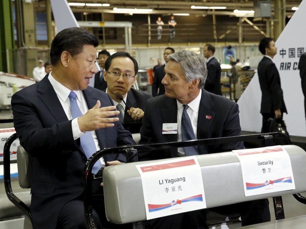  习近平在波音巧妙推销中国制造