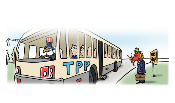  纽约时报：TPP是美国制衡中国的经济航母