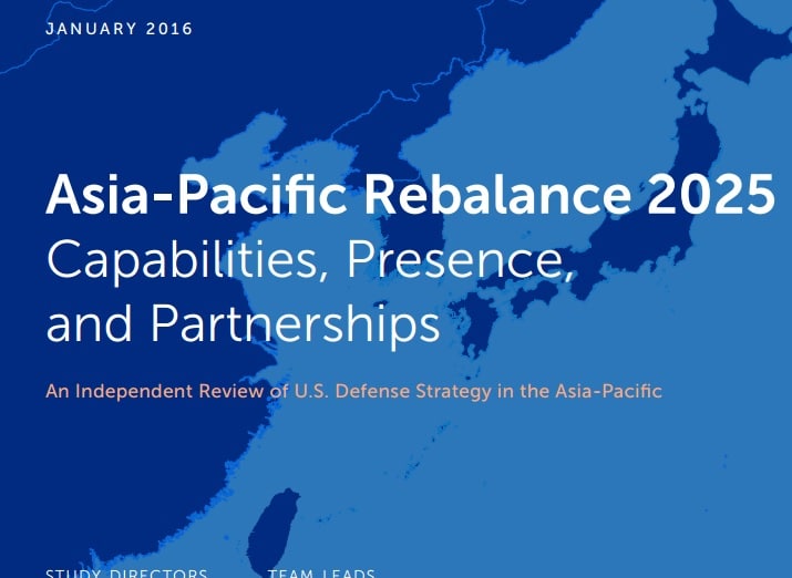  美智库建议狠投钱扩张亚太军力存在 遏制中国准备大国战
