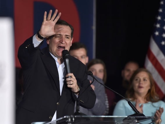  克鲁兹赶超特朗普 或引北京紧张