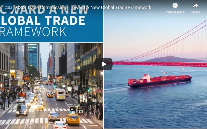  CSIS建议美国建立新的全球贸易框架