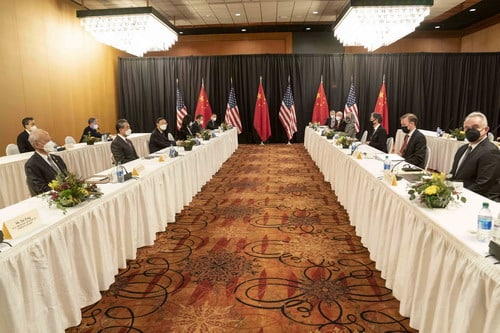  杨洁篪、王毅同布林肯、沙利文举行中美高层战略对话
