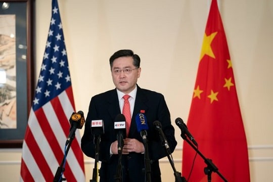 英文线上讲座：对话中国驻美大使秦刚