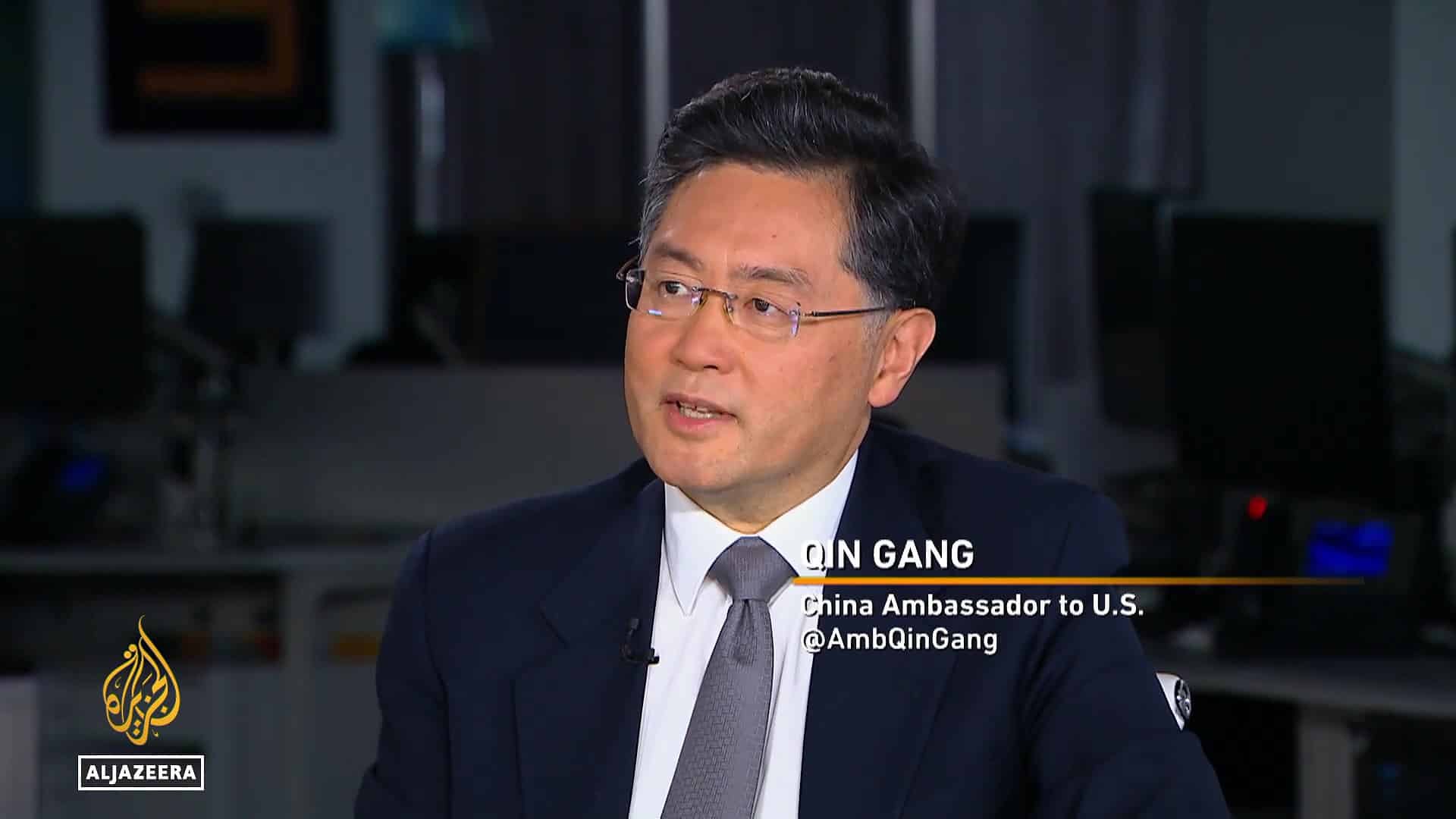  秦刚：中美关系下滑是因为中国被误解误判