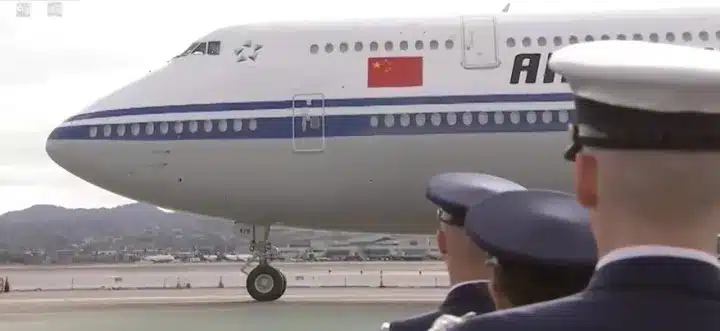  习近平昨天抵达旧金山 今天与拜登会谈