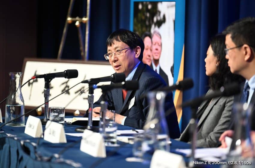吴心伯一行出席卡特中心主办的“纪念中美建交45周年论坛”