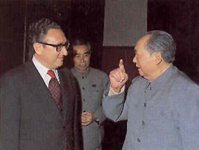  毛泽东1973年谈中美关系