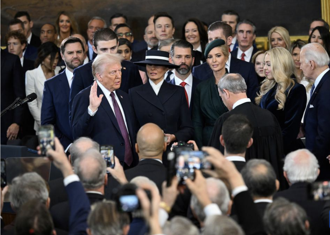 特朗普就职典礼讲话：提到“中国”一次- 中美印象