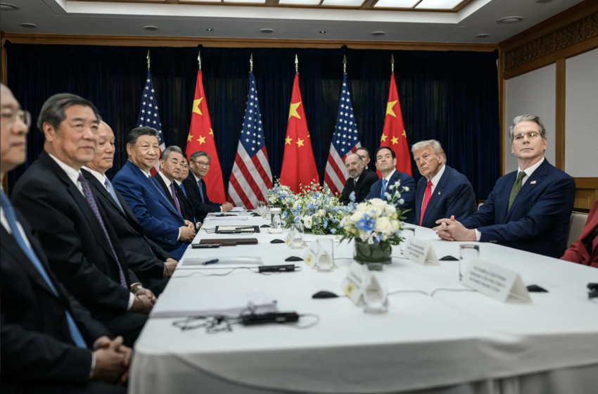 釜山外交:习特会——以平等身份会面