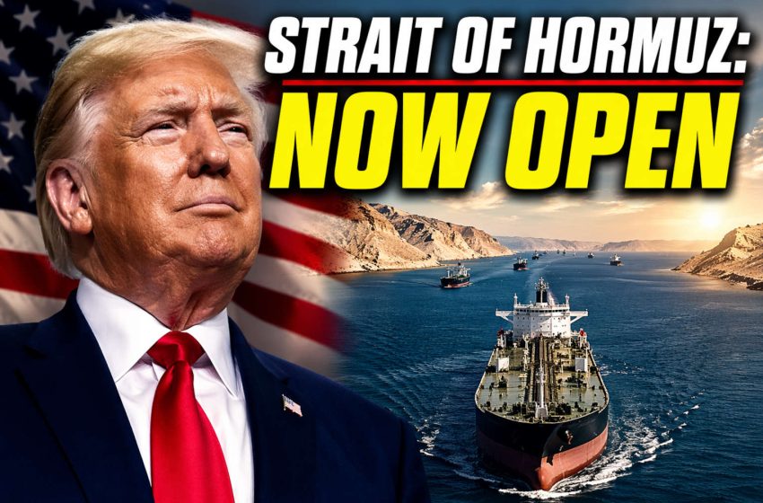  特朗普宣布海峡开放但坚持封锁伊朗