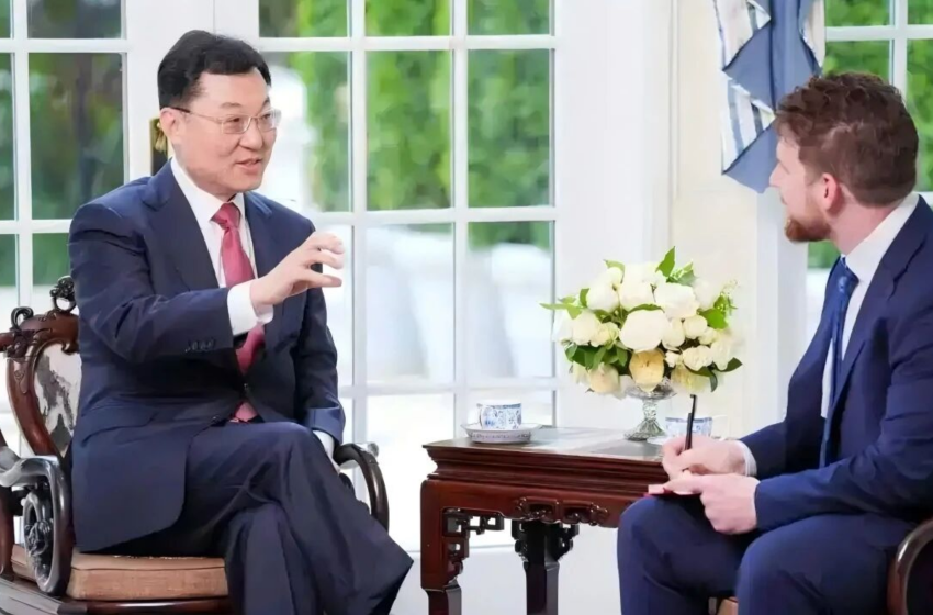  驻美大使谢锋就元首会见接受美媒体采访