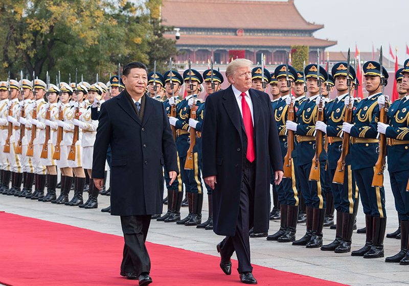  特朗普访华前夕的中美关系概况
