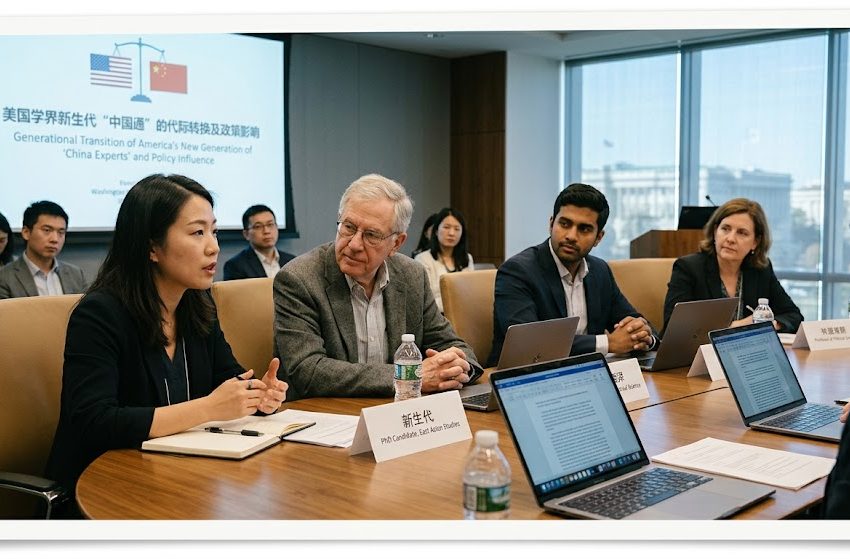  美国学界新生代“中国通”的代际转换及政策影响